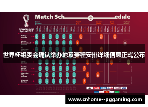 世界杯组委会确认举办地及赛程安排详细信息正式公布